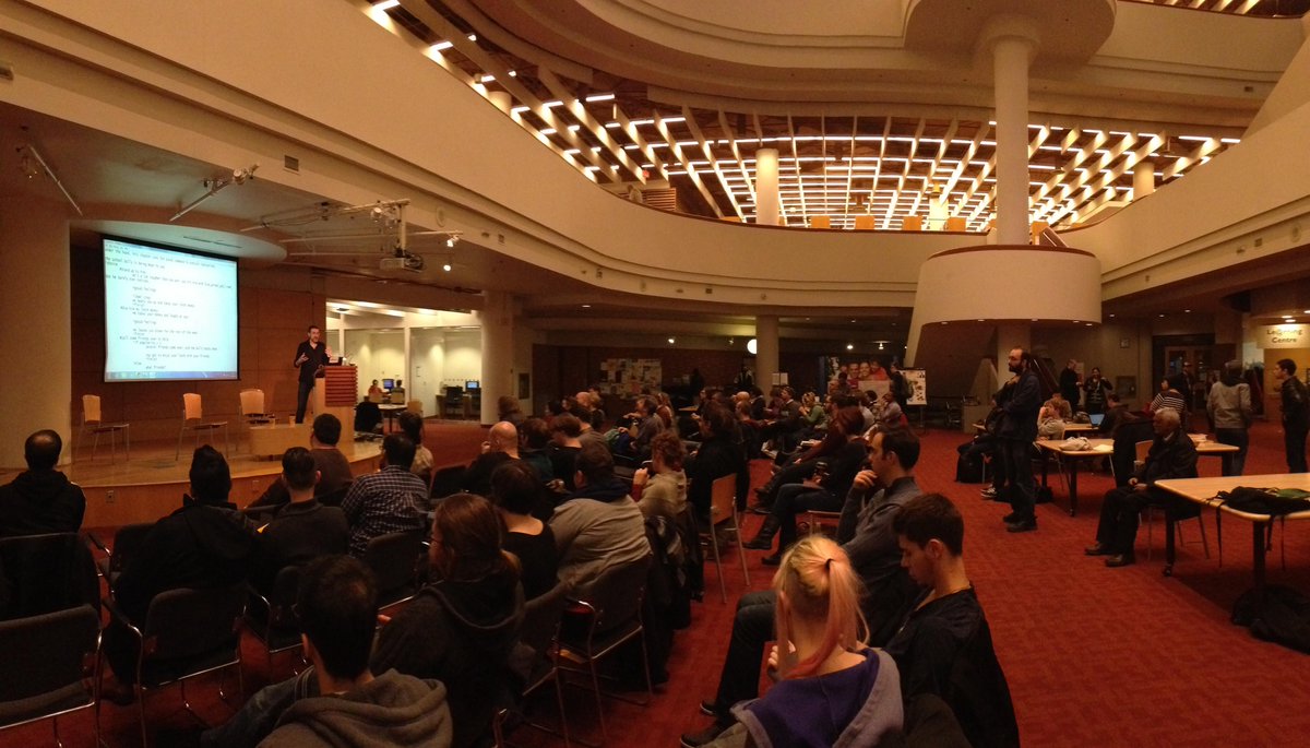 gktrpls's tweet image. @choiceofgames talks about using #ChoiceScript in &apos;How Do You Make Writerly Games?&apos; at #WordPlayFest #Tigerific!