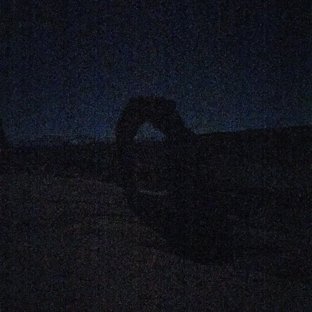 #moabfolkfestival
Not a great pic but a great way to end the night. @krisdelmhorst 
#arches #nighthike