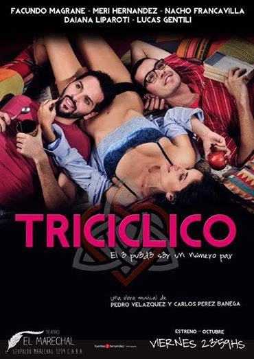 HOY 23.59 HS !! 
"TRICICLICO" <a href="/Velazquez_Pedro/">PEDRO VELÁZQUEZ</a> <a href="/TRICICLICO/">TRICÍCLICO 2014</a> @HERNANDEZ <a href="/MeeriHernandeez/">Meeri Hernandez</a> @_nachofranca @DaiLiparoti