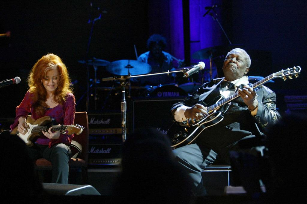 "Real musicians and real fans stay together for a long time." 

Happy birthday to Bonnie Raitt (w/ a side of BB KIng) 