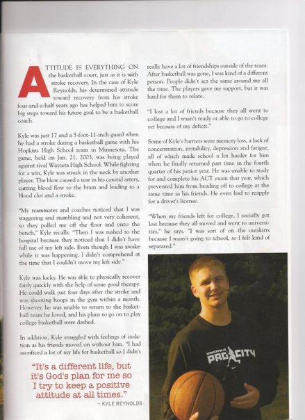 FightStroke2003's tweet photo. My stroke smart magazine article. @StrokeSmart_org @BrainInjuryMN @FightStroke2003 #Fightstroke #strokesurvivors http://t.co/iVdQFXdJSe