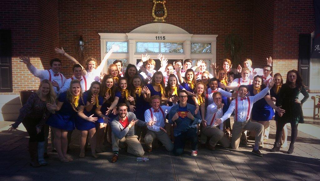 OUSigmaNu's tweet photo. Good luck to our University Sing cast on their last two performances today! http://t.co/TprY2SIyI1