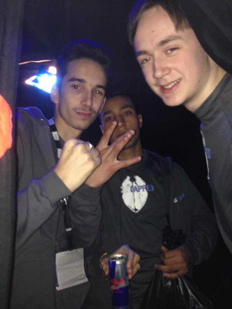 skillcapped's tweet image. last second red bull run before the finals #BlizzCon2014