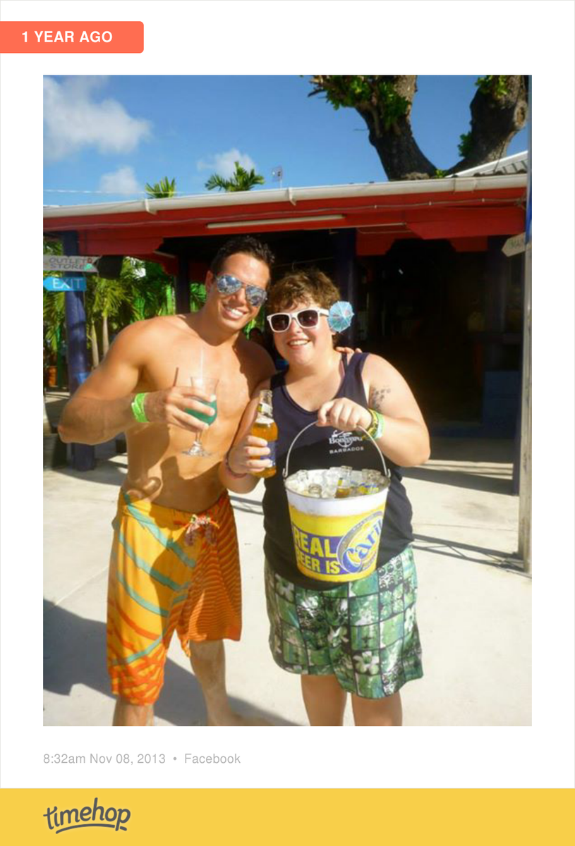 Exactly 1 year ago today! (via <a href="/timehop/">Timehop</a>) timehop.com/c/ftp:10151999…