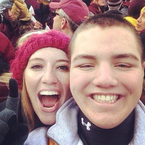 malpat1315's tweet photo. #GOPHERGAMEDAY #WELCOMEHOMEFLOYD http://t.co/UtbOQLQBOp