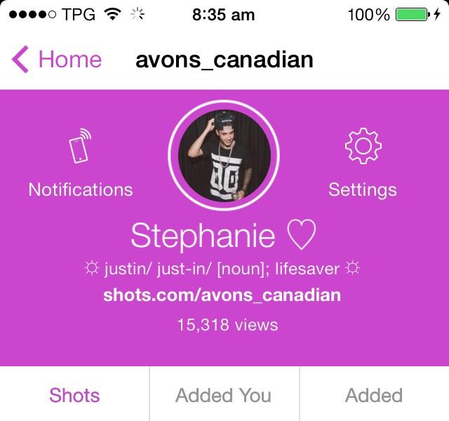 avons_canadian's tweet photo. This is scary knowing how many people have viewed my shots account wow #EMABiggestFansJustinBieber http://t.co/VGVcGbfwMr