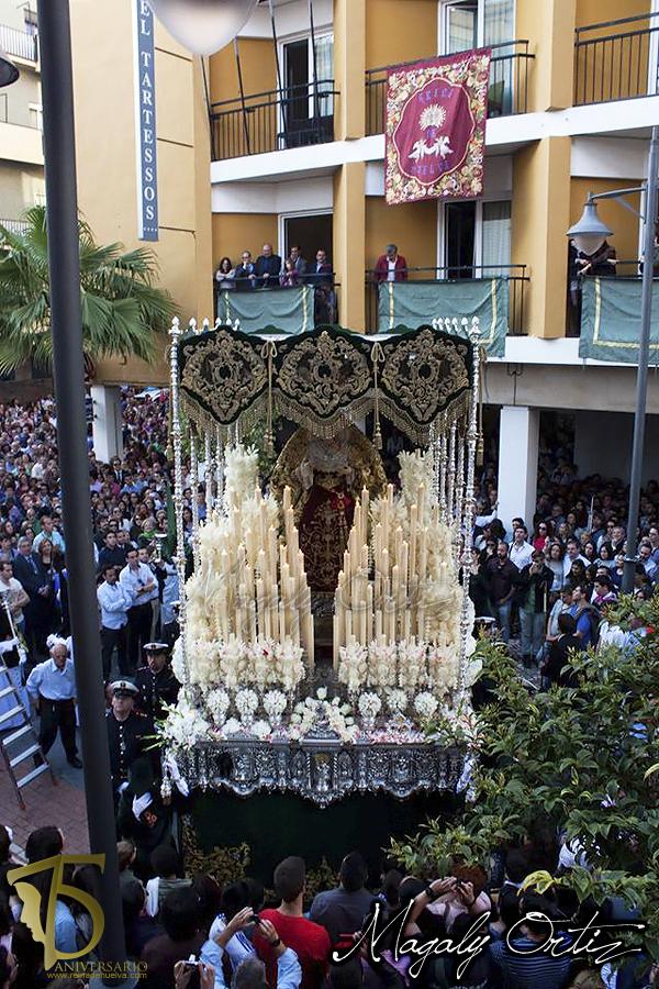 REINA, MADRE Y SOBERANA, ESPERANZA CORONADA. #ReinadeHuelva #EsperanzaCoronada