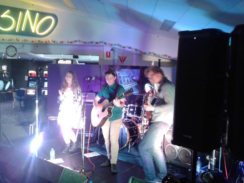 Counterfeit Umbrellas are the real deal! TY all for playing at our 1st ever launch party Down Under! #imcaus2014