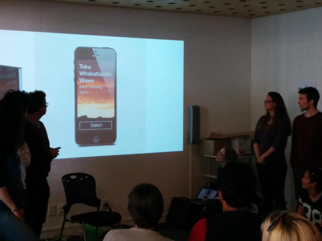 lifehackHQ's tweet photo. Damn! R.A.P. also got some UI mockups made for a wellbeing planning app this weekend! #FutureNow #LifehackWGTN http://t.co/xQnV8O6ATV