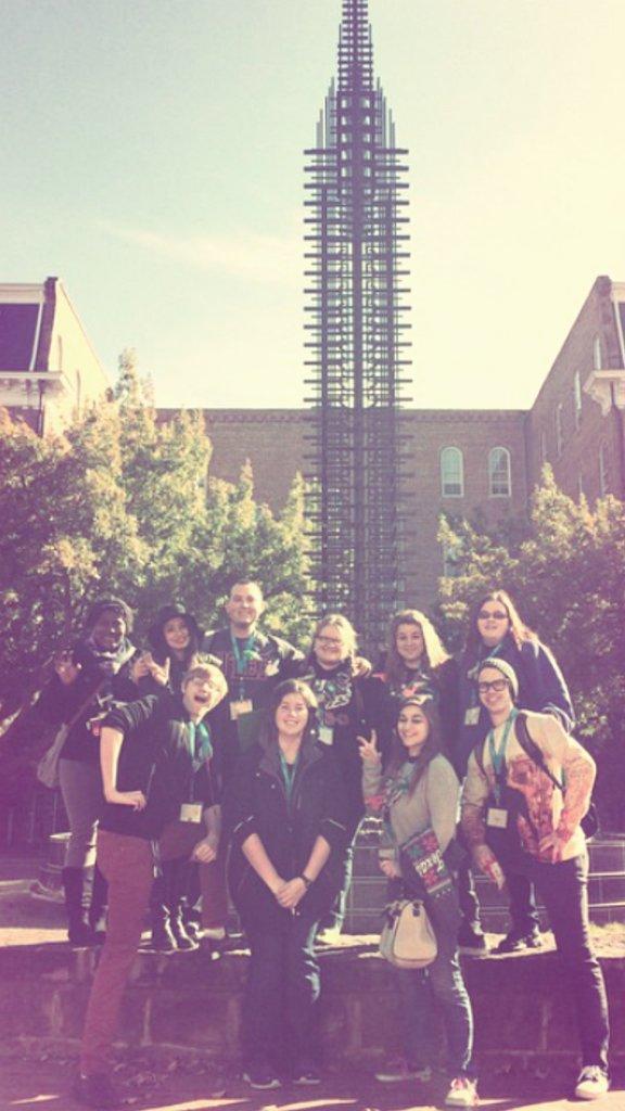 HeyHeyHizzles's tweet photo. Awesome tour this afternoon with fantastic people. 😄#SWACURH2014 #UniversityofArkansas #tourgroup #lovethesepeople http://t.co/aJYwW68KsQ
