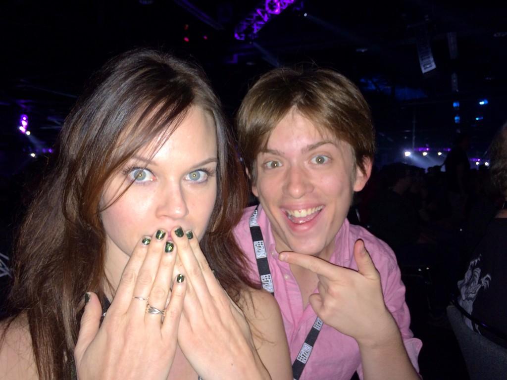 micheleboyd's tweet image. .@theguild reunion at #BlizzCon2014 #bladezz @vincecaso