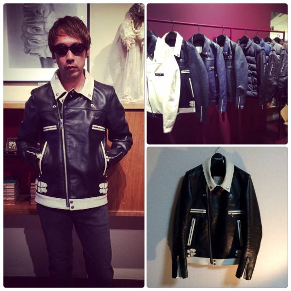 UNDERCOVER 08aw ムートン レザー ジョニオ氏着用 激レア アンダーカバー 日本製 08aw ムートンライダース ジョニオ着
