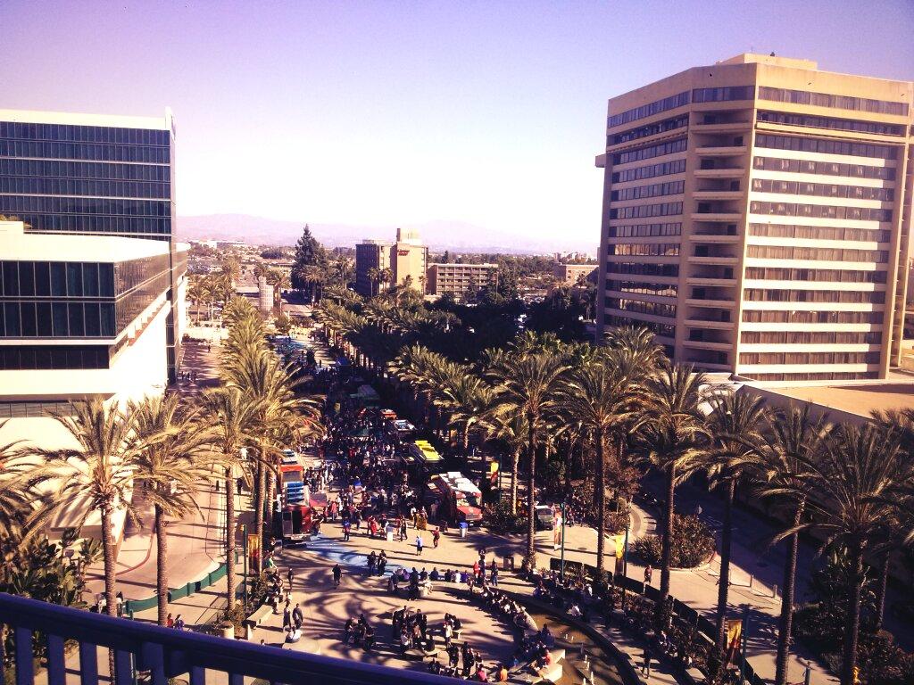 ZarcortGame's tweet image. Vistas desde la planta alta de #BlizzCon2014