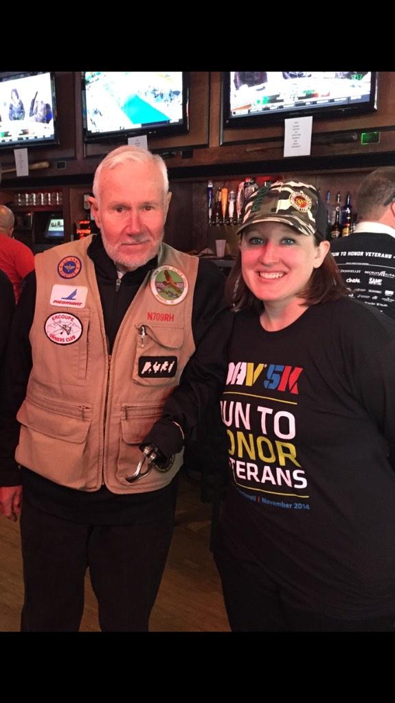 Had the honor to meet The National Commander of <a href="/DAVHQ/">DAV (Disabled American Veterans)</a>, Vietnam Vet Ron Hope #hero #dav5Kcin 🇺🇸
