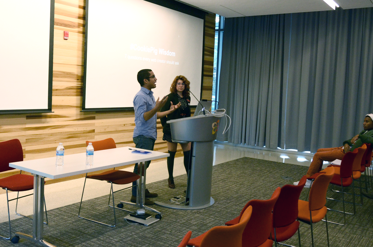 NOVACvideo's tweet photo. Still can't get over how great @oursunkencity, @gocjhunt and @kylejune, were at #WebWeekend2014! http://t.co/8p1jKqvIxH