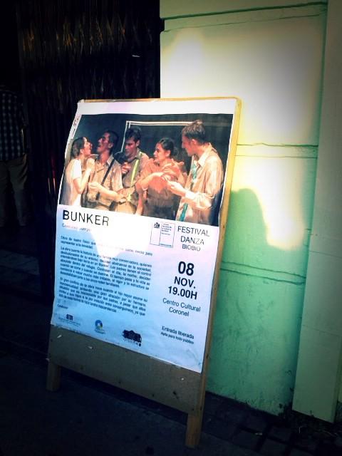 reddanza's tweet image. Excelente función de 'Búnker' #ColectivoCuerpoLimite en CCultural #Coronel @culturacoronel @redculturacl @escenica_