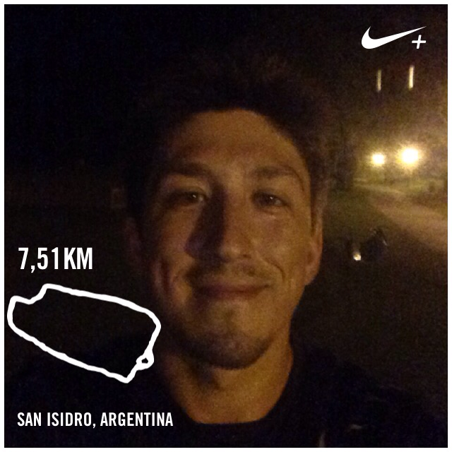 FranSaraviaS's tweet photo. Acabo de correr 7,51 km con Nike+. http://t.co/hDTQyOkCHB #nikeplus http://t.co/NIDSyzCn4e