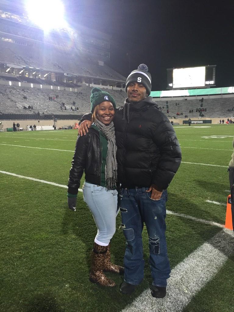 __Teishiaaaa's tweet image. #FieldAction #SpartanGameday #SpartanStudentSelfie #BeatOhioState
