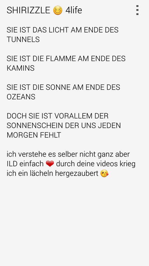 amina_aminal's tweet photo. @ShirinDavid ild einfach und hoffe du wirst noch lange videos machen  ich hoffe du versteht das gedicht irgendwie  http://t.co/xvf2VrkTIc"