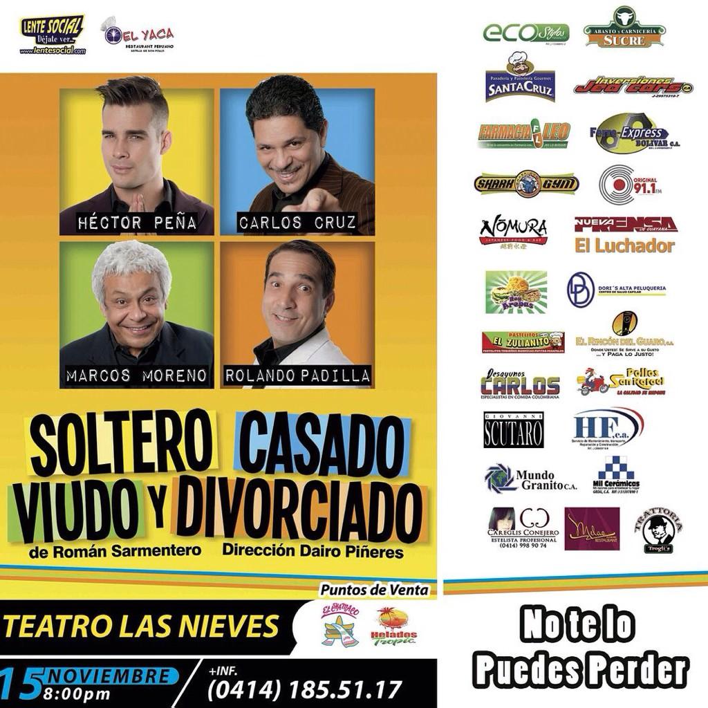 lentesocial's tweet photo. #CiudadBolivar #Imperdible este sábado 15 en el #TeatroLasNieves compra tu entrada en @ElChamaco85 y #HeladosTropic http://t.co/fJPoQ7KJeG