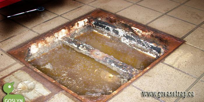 greasetrapca's tweet image. What smells in your kitchen ... see the Goslyn #greaseinterceptor at greasetrap.ca