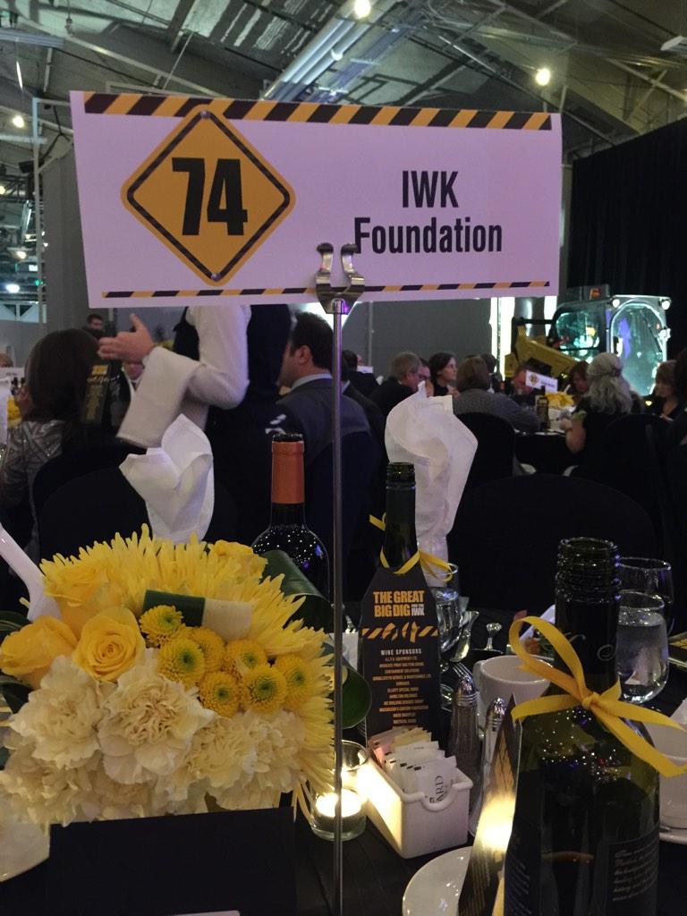 SuzyQNS's tweet photo. @GreatBigDig #IWK fundraising.Great food, inspiring people, http://t.co/yaWgWiHHAO
