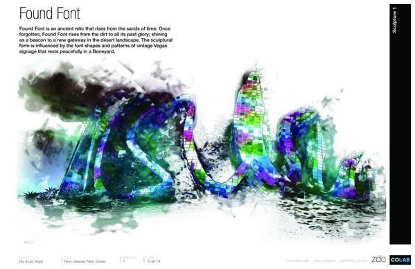 'Found Font' COLABlv Public Art in the Works by Local Arts Zak O, Drew G, Clemente C! facebook.com/COLABlv/photos…