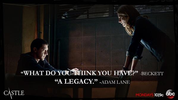 Castle_ABC's tweet photo. Permanent. #Castle http://t.co/04E8eUA1u4