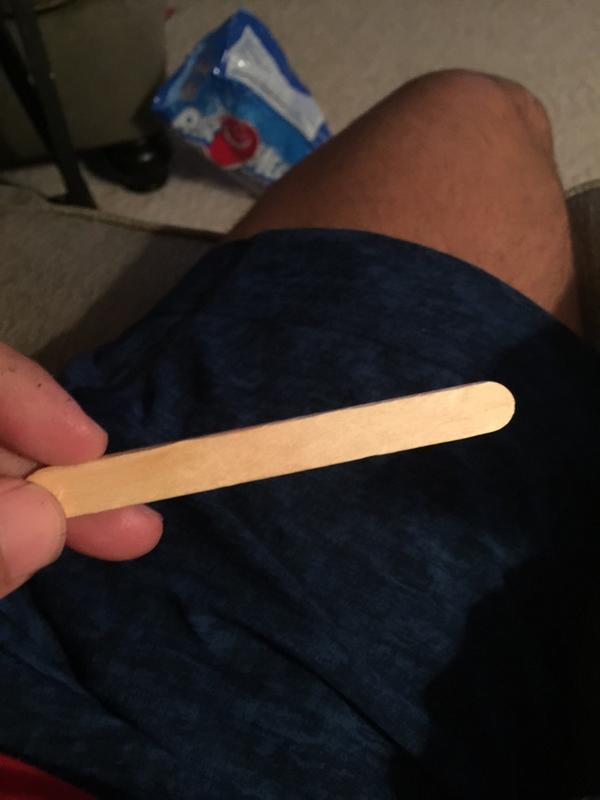 Tuck13_'s tweet photo. This Popsicle stick doesn't have a joke on it. I want a refund http://t.co/4q4WG1oIsB