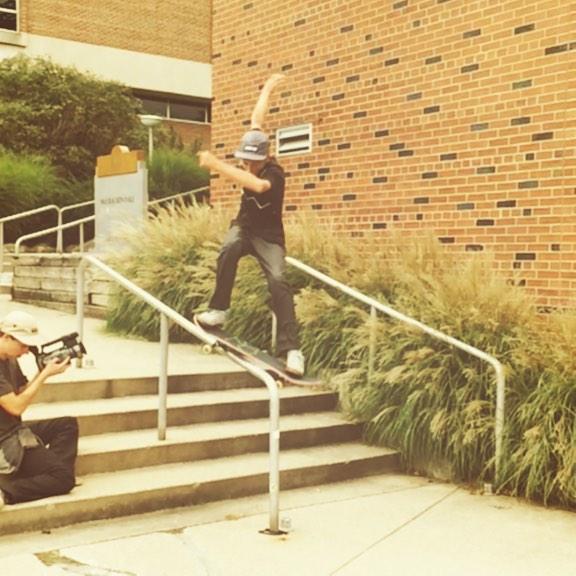 caimenelson's tweet photo. Selfie #skate #Michigan #jerics #street #vx #SPORTS #potato #dgk #BruceLee #totallynofilter http://t.co/7zJTJGA0m4