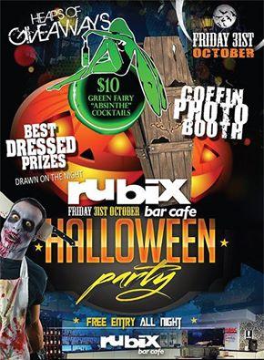Only 3 more sleeps #perth until <a href="/RubixBar_Perth/">Rubix Bar</a> unleash the scare factor!!  Get in early Friday nite dont miss out!!