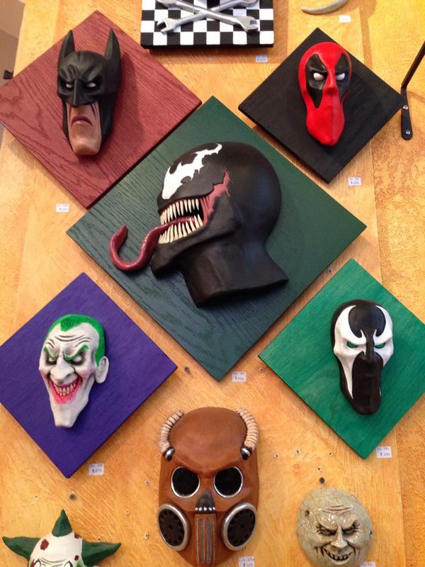 Singly the best clay sculpture of my favorite super Heros and villans.