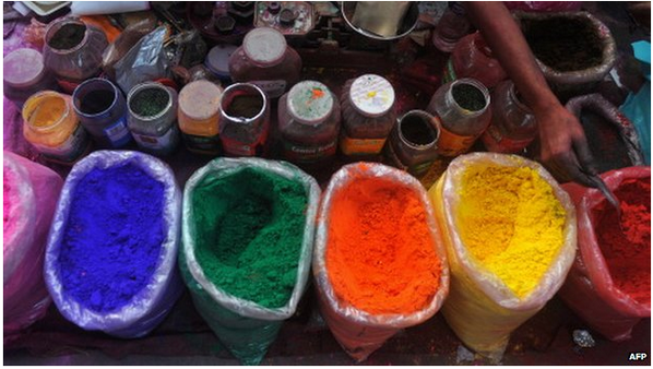 BBCWorld's tweet photo. A business flowers: http://t.co/hSVMc3rL1k visually challenged people in India convert flowers into organic colours http://t.co/8EuEplmj7K