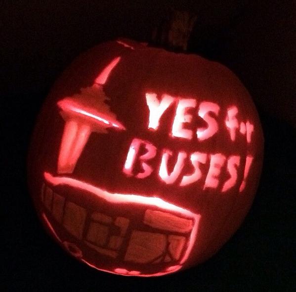 FuseWA's tweet photo. Best #Halloween #GOTV pumpkin ever by our Accounting Manager! @Yes4SeaTransit #waelex http://t.co/3D6UsNHvvA