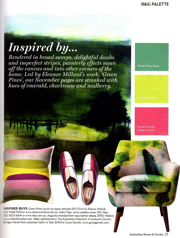 Eleanor Millard inspires this month's House and Garden.