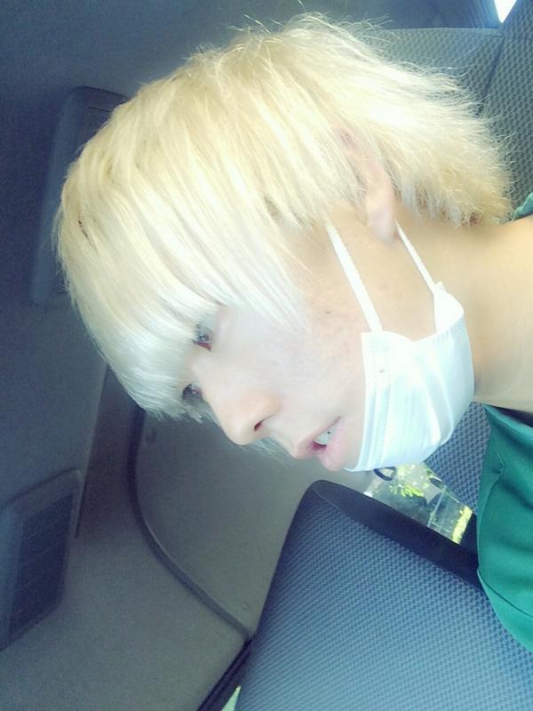 supreme0227's tweet photo. 金髪に戻ってきた http://t.co/ENGBFKYoEs