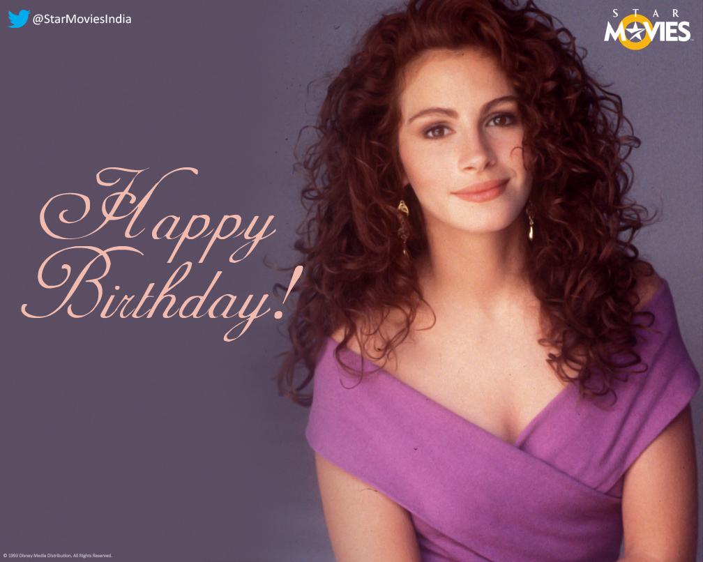 Heres wishing the beautiful, Julia Roberts, a very Happy Birthday!

Which is your favorite movie featuring her? 