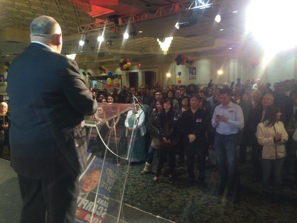 tsutami77's tweet photo. Congrats @frankscarpitti for another term as Mayor of Markham, my beloved city. Proud to call it home. #MKMpoli http://t.co/z9jpOilksR