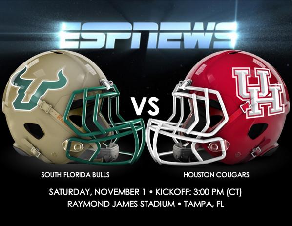 JoeAlcoser's tweet photo. Opportunity #8...#3rdWARDSTRONG
UH vs. USF - Sat, Nov. 1
3:00 pm (CT) - ESPNews @UH3rdWardD @CoogsOShow http://t.co/OGMQkRXhDo