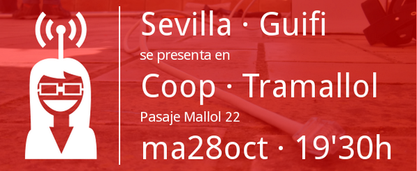 HackAndalus's tweet photo. Hoy a las 19:30 nos vemos las caras con #SevillaGuifi en @Tramallol #ConsumoColaborativo de Telecomunicaciones :D http://t.co/zavCz1pplk