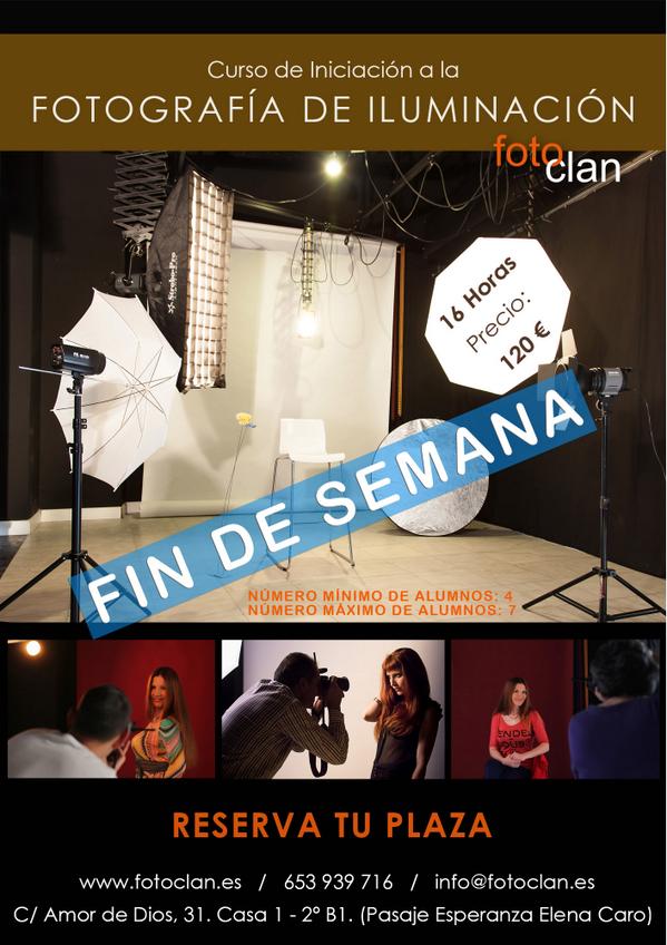 foto_clan's tweet photo. Llegan a @fotoclan los cursos de fin de semana. Los sábados 8, 15, 22 y 29 de Noviembre te esperamos!! http://t.co/j3RIK9v2ai