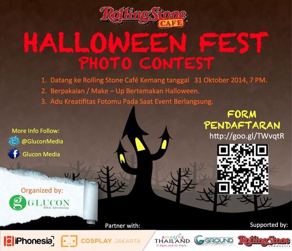 GluconMedia's tweet photo. Gokil..!! Liburan Bareng Pasanganmu ke #WisataThailand Gratis. Yuk.. Ikutan #PhotoContest #Halloween Fest. See U... http://t.co/oHzXrjISdX
