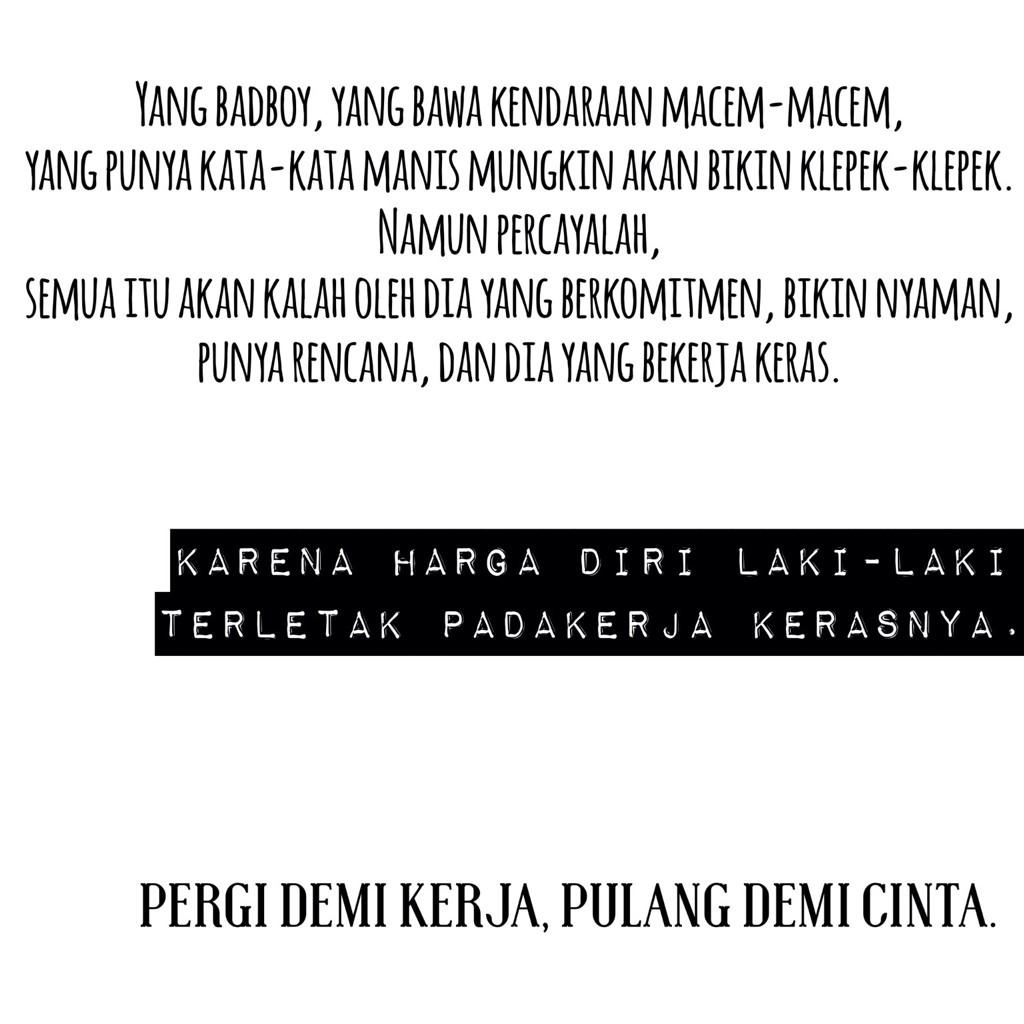 Anita Sri Rahayu On Twitter Pergi Demi Kerja Pulang Demi Cinta