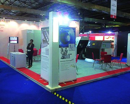 SAMPsrl's tweet image. Live from 1B55 Booth before the start of #WireandCable India!
@Sampspa shows the BM630 #Buncher
#seeyouinmumbai