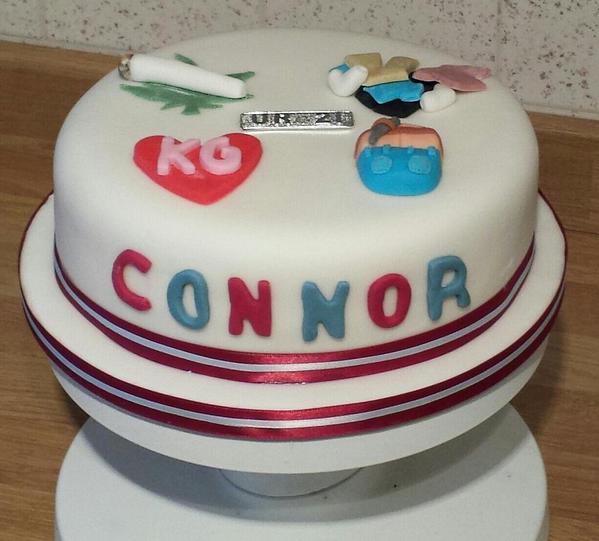 HMHCakes's tweet image. Happy 21st birthday to my nephew @cRunnalls1 hope you liked your cake! Love you xxx