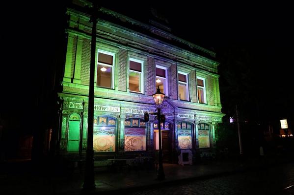 Well done to <a href="/derbyunicareers/">University of Derby Careers</a> <a href="/CrichTramway/">CrichTramwayVillage</a> for this AMAZING light display at this weeks Starlight event <a href="/vpdd/">Visit Peak District & Derbyshire</a>
