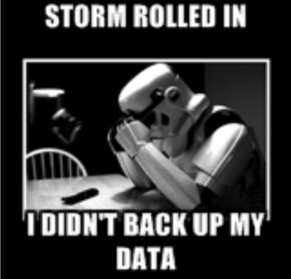 cyber_secure_it's tweet photo. gotta backup! security awareness month winding down! #ba http://t.co/ytvymHhnuj
