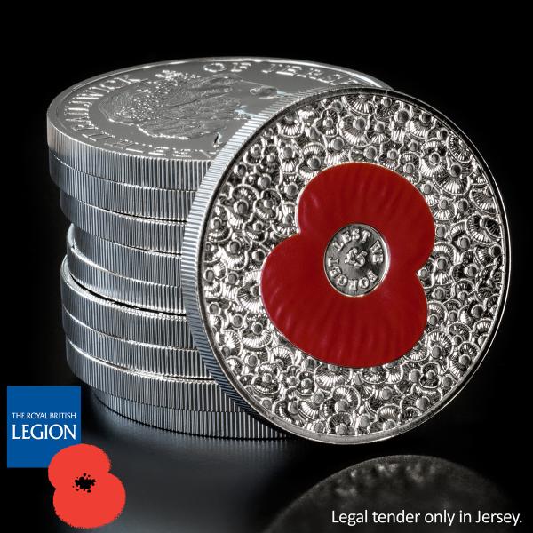 Have you seen the new “100 Poppies” £5 Coin, just released in support of Legion? Get it at: bit.ly/poppycoin2014