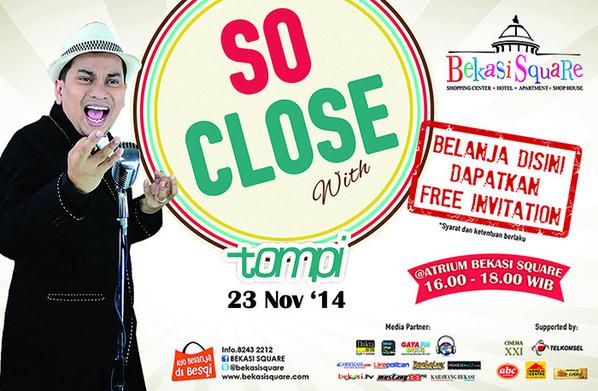 REVO_MALL's tweet photo. Saksikan performance TOMPI 23 November 2014 di atrium Bekasi Square ! Baca ketentuannya di http://t.co/Al9aUkLv5K http://t.co/0DvlH9yWe0