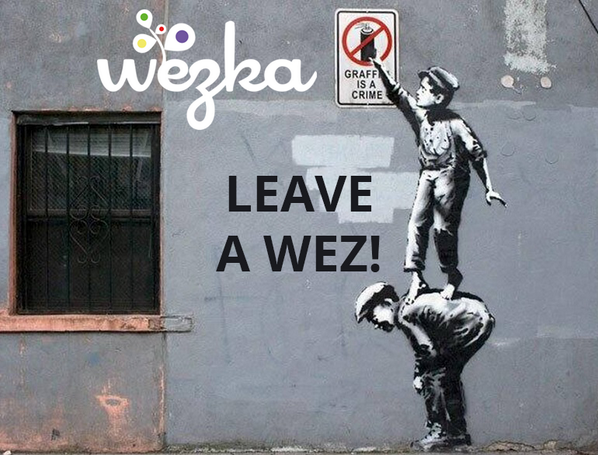 Is #graffiti a crime? Leave a Wez! #Wezka #startup play.google.com/store/apps/det…